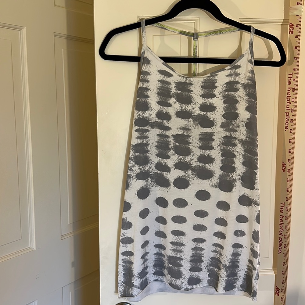 Lululemon Built-in-Bra tank- Polka Dots!
